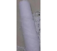3 metri 4 metri 5 metri Bianco Avorio 2 Strati Veli da Sposa Coprire il Viso Velo con Applicazioni in Pizzo con Pettine per la Sposa Accessori da Sposa in Cattedrale-Bianco-350cm