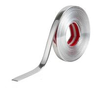 3 metri Autoadesiva Modanature Cromate per Auto, Universale Modanatura per Finiture Automobilistiche, Striscia Autoadesiva Protezioni, Modanatura per auto (Color : Chrome, Size : 20mm(0.78Inch))