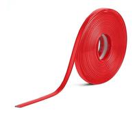 3 metri Autoadesiva Modanature Cromate per Auto, Universale Modanatura per Finiture Automobilistiche, Striscia Autoadesiva Protezioni, Modanatura per auto (Color : Red, Size : 15mm(0.59Inch))