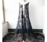 3 Metri Di Pizzo Chantilly In Pizzo A Frange Tulle Per Abito Da Festa