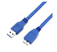 3 Metri Super-velocità USB 3.0 5. GBPS A a Micro B MAUSCHIO alla ASSUNZIONE Male A Maschio Compatible with/HUB/Hard Disk Drive/HDD/SSD Allegato