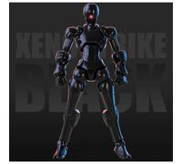 3 min project Series Qiang Gong Yi Ren Kit Modello Nero Metallizzato 1/18 JAPAN