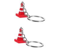 3 mini portachiavi per polizia stradale, portachiavi per portafoglio, piccolo portachiavi per borsa, giocattolo, chiave di spartito, resina, come da immagine, 8.50X2.50X1.70CMx2pcs