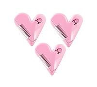3 mini tagliacapelli a pettine per capelli pubico, carino a forma di cuore, frangia manuale per capelli, per bambini, donne, ragazze, accessori per tagliare i capelli