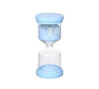 3 minuti Clessidra per bambini Sandglass Timer per spazzolare i denti, Kids Toothbrush Timer, blu, Clessidre Sand Clock Timer Orologio da Sabbia Timer da Cucina breve tempo
