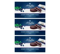 3 mirtilli Anthon Berg in vodka 220 g - mini torte di marzapane al cioccolato...