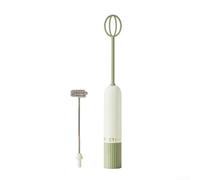 3- Miscelatore portatile wireless da cucina con frusta e accessori per mixer (verde)