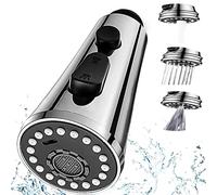 3 Modalità Rubinetto Doccetta Estraibile,G1 / 2 Ricambi Doccetta Cucina,Ricambio Doccetta Lavello Cucina per Lavelli da Bagno