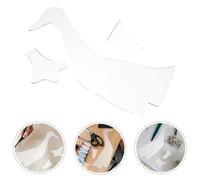 3 modelli di anatre di peluche: modelli da cucito, righello, stencil in