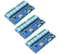 3 moduli relè ESP a 8 canali, modulo WiFi Bluetooth BLE ESP-32, scheda di sviluppo relè DC 5-30 V, relè di alimentazione per scheda di sviluppo secondario ESP, LC-Relay-ESP-8R-D5