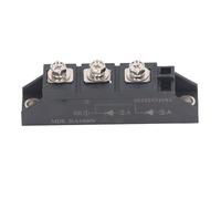 3 Modulo raddrizzatore terminale, modulo di potenza raddrizzatore a diodo a catodo comune in 2 in 1 per scatola combinatrice fotovoltaica, tensione inversa di 1600 V con raffreddam (MDK 30A 1600V)