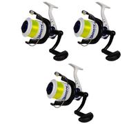 3 Mulinelli Grandi da Pesca Surfcasting Carpfishing Fondo Mare 8000