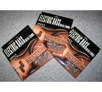 3 Mute Complete da 4 corde BASSO Elettrico 3 Set Roling's Bass guitar Strings