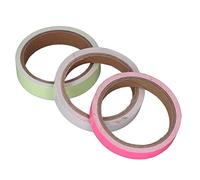 3 nastri fluorescenti, multiuso, per la notte, colore: verde, blu, rosa, nastro luminoso riflettente