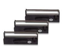 3 nastro inchiostrato per Epson IPC PRT 290-11 CTM 290 ERC 27 CTM 390 M 290 nero