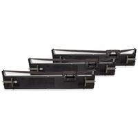 3 nastro inchiostrato per Epson LQ-690K nero