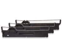 3 nastro inchiostrato per Epson PLQ 22 CSM USB PLQ 22 M nero