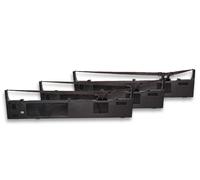 3 nastro inchiostrato per Epson serie LQ 2100 LQ 2170 LQ 2190 LQ 2180 nero