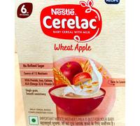3 Nestlé Cerelac Baby Cereal con latte di grano mela da 6 mesi 350 g...