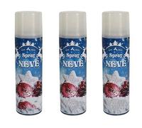 3 Neve spray artificiale per addobbi natalizi decorazioni presepe albero di natale bomboletta da ml 100