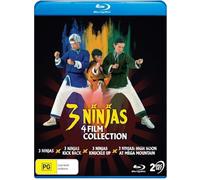3 Ninjas 4 Film Collection (3 Ninjas / 3 Ninjas Kick Back / 3 Ninjas Knuckle Up / 3 Ninjas: High Noon At Mega Mountain) [blu ray]