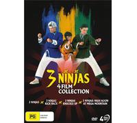 3 Ninjas: 4 Film Collection (DVD) Victor Wong Michael Treanor Max Elliott Slade
