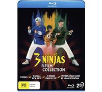 3 Ninjas Collection ( 3 Ninjas / 3 Ninjas Kick Back / 3 Ninjas: Knuckle Up / 3 Ninjas: High Noon at Mega Mountain ) [ Origine Australiano, Nessuna Lingua Italiana ] (Blu-Ray)