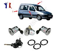Kit Completo Cilindro Anteriore + Serratura Posteriore per Berlingo Partner