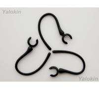 3 Nuovo Nero Rotante Earhooks Lacci Alle Orecchie Clip per Jawbone Icon Cuffie