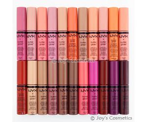 3 NYX Burro Lucidalabbra - Blg " Scegliere il Tuo 3 Colore " Joy's Cosmetici