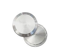 3" OD 76mm Blind Disk Flange End Caps fits 3" Tri Clamp Block Pipe Fittings SS304
