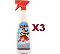 3 OLE' RESSENZA ACQUAMARINA PROFUMA DEODORA IGIENIZZA DETERGE SPOLV. SPRAY 750ML