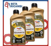 3 Olio Total 5W30 Quartz Ineo RCP Olio Acea C3 Motore 1.5 BlueHDI FPW9.55535/03