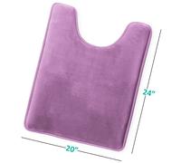 3 Opzioni Bagno Tappeti Assorbente Memoria Schiuma Doccia Antiscivolo Grande da