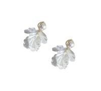 3 Orecchini floreali stile vintage Materiali misti Accessori per orecchie alla per donne Ragazze Orecchini perle vintage per tutte le occasioni