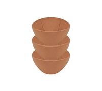 3 Pacchetti Rotondi Cesto Appeso Inserti Tessuto Resistente Alla Lacrima Migliora Drenaggio Acqua E La Fioriera Per La Crescita Delle Piante Riutilizzabili Rivestimenti In Tessuto Cesto