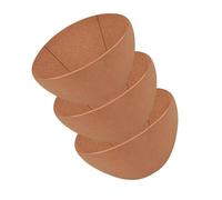 3 Pacchetti Rotondi Cesto Appeso Inserti Tessuto Resistente Alla Lacrima Migliora Drenaggio Acqua E La Fioriera Per La Crescita Delle Piante Riutilizzabili Rivestimenti In Tessuto Cesto
