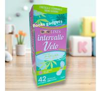 12 Conf.(504 Proteggi Slip) Lines Intervallo Velo FRESH Distesi Essenza Floreale