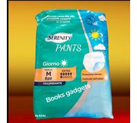 3 Pacchi (24 Mutandine TG.M) Serenity Pants Extra Giorno Mutandina Incontinenti