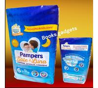 78Pz PAMPERS SOLE E LUNA Pannolini Bambini taglia 6 Extralarge 15-30 kg