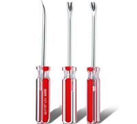 3 Pacchi Cacciavite a Strappo 3 mm U Ribattino per Chiodi a Punta Attrezzo per Cacciavite per Estrarre Punti