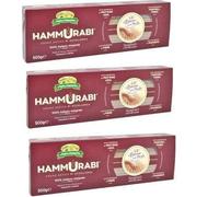 3 pacchi Spaghetti HAMMURABI 500gr 20% di Proteine e altissimo contenuto di Magnesio, Ferro, Potassio, Fosforo, Fibre