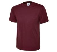 3 Pacco Classic Uneek T-Shirt 100% Cotone Maglietta Maniche Corte Uomini Donne