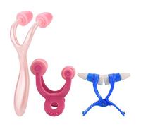 3 pacco shaper massager set lift set migliora bridge a forma metodo fisico portatile strumento di bellezza per il viaggio domestico (Tipo A.)