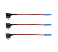3 pacco Tap da micio da 12 V, micro pin a 3 pin awg per auto a blocchi fusibile Aggiungi un tocco di fusibile a circuito per auto a camion barche, 9 pollici