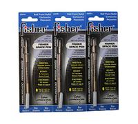 3 Pack blu SPR1 Refills for Bullet Fisher Space Pen