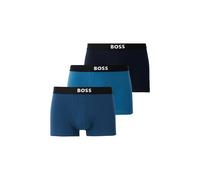 3-Pack Boxer Uomo Boss Blu/navy/turchese