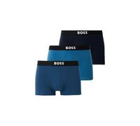 3-Pack Boxer Uomo Boss Blu/navy/turchese