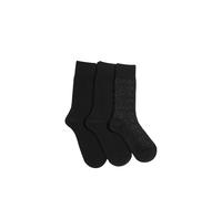 3-Pack Calze Uomo Tommy Hilfiger Black/black/black