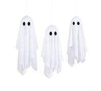 3 Pack Decorazioni Spettrali 80cm Halloween 3 Pack Decorazioni | da 3 , altezza 80cm, colore , design spettrale realistico, per ideale giardino